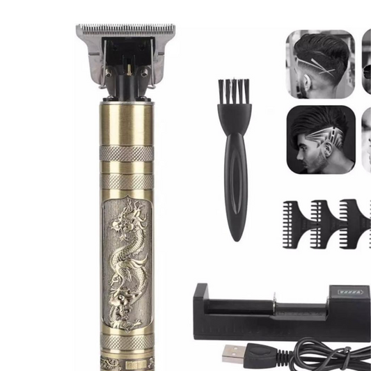 Professional Hair Trimmer with Dragon Design