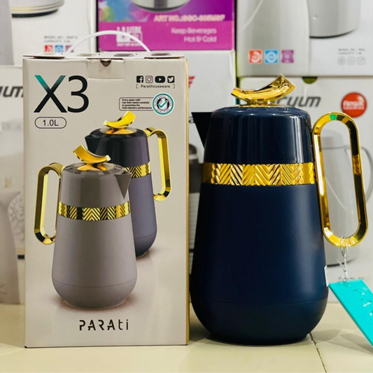 Parati X3 Vacuum Flask 1L – Hot & Cold Thermos Jug
