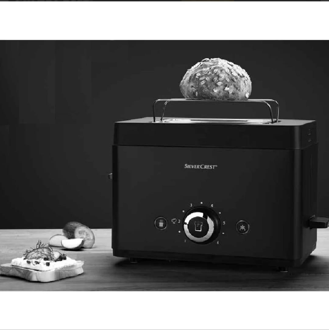 Start Your Day Right with the Silver Crest Toaster: Perfect Toast, Every Time.