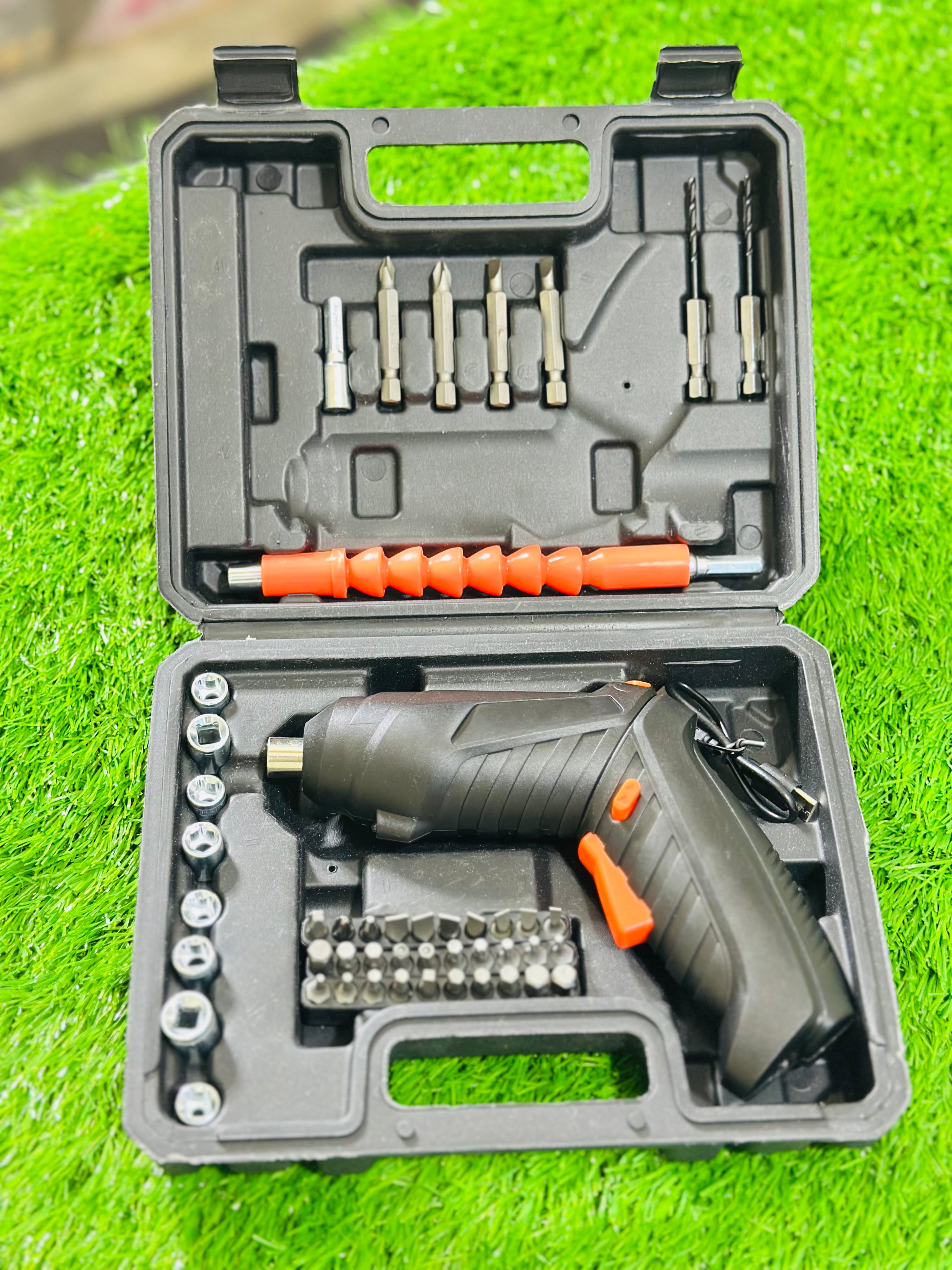 47-Piece Electric Screwdriver Set | Rechargeable Precision Tool Kit