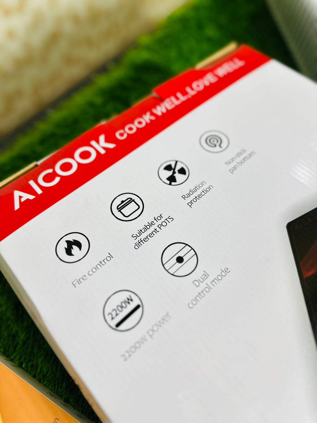 AICOOK  Infrared Stove | All Cookware with Child Safety