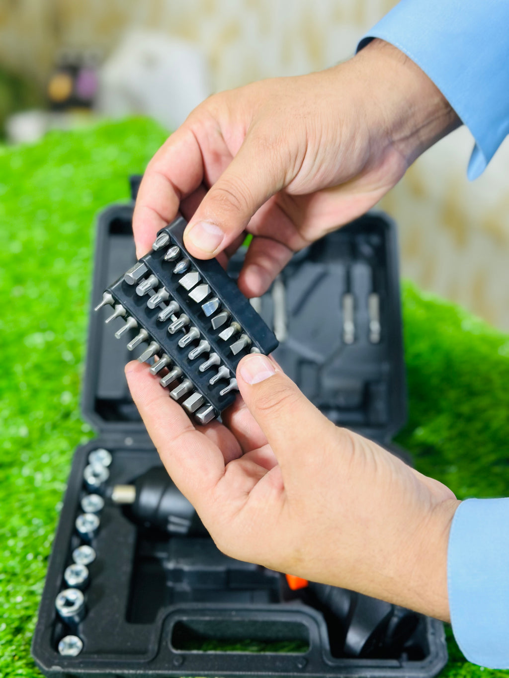 47-Piece Electric Screwdriver Set | Rechargeable Precision Tool Kit