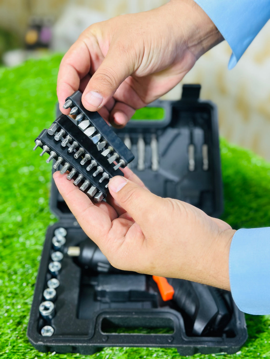 47-Piece Electric Screwdriver Set | Rechargeable Precision Tool Kit