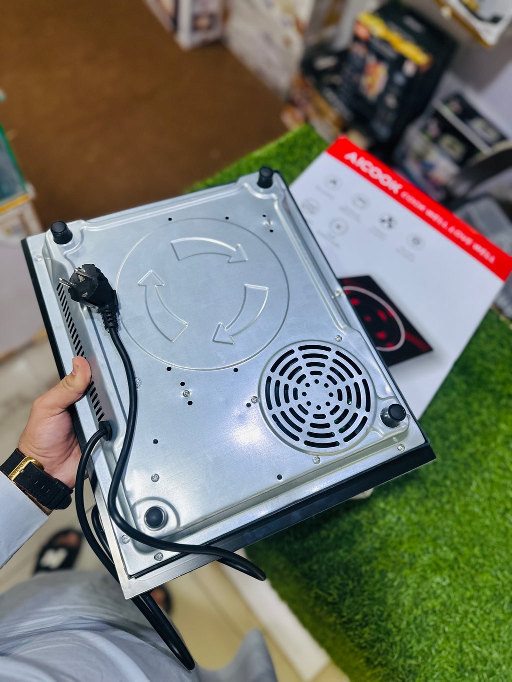 AICOOK  Infrared Stove | All Cookware with Child Safety