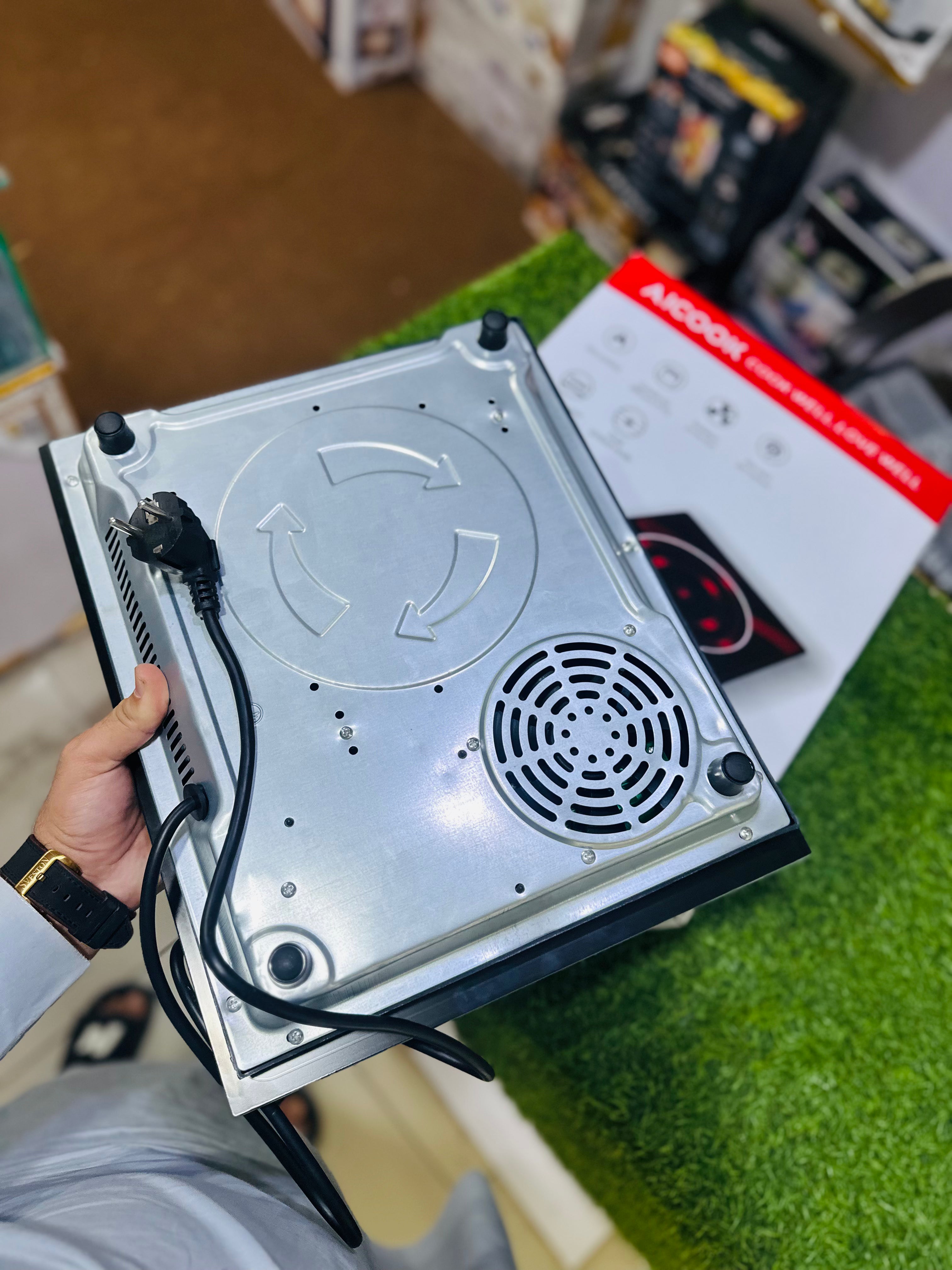 AICOOK  Infrared Stove | All Cookware with Child Safety