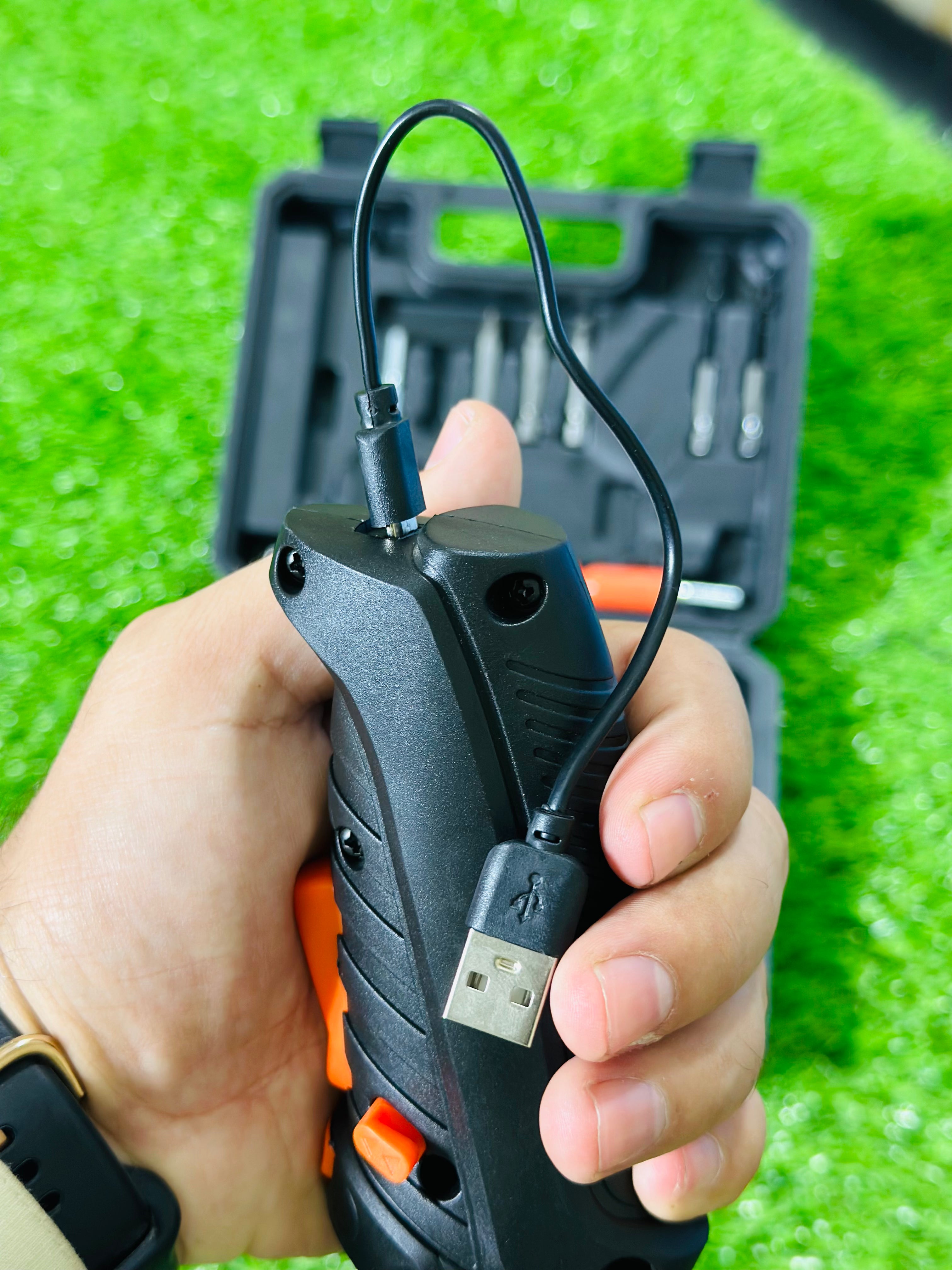 47-Piece Electric Screwdriver Set | Rechargeable Precision Tool Kit