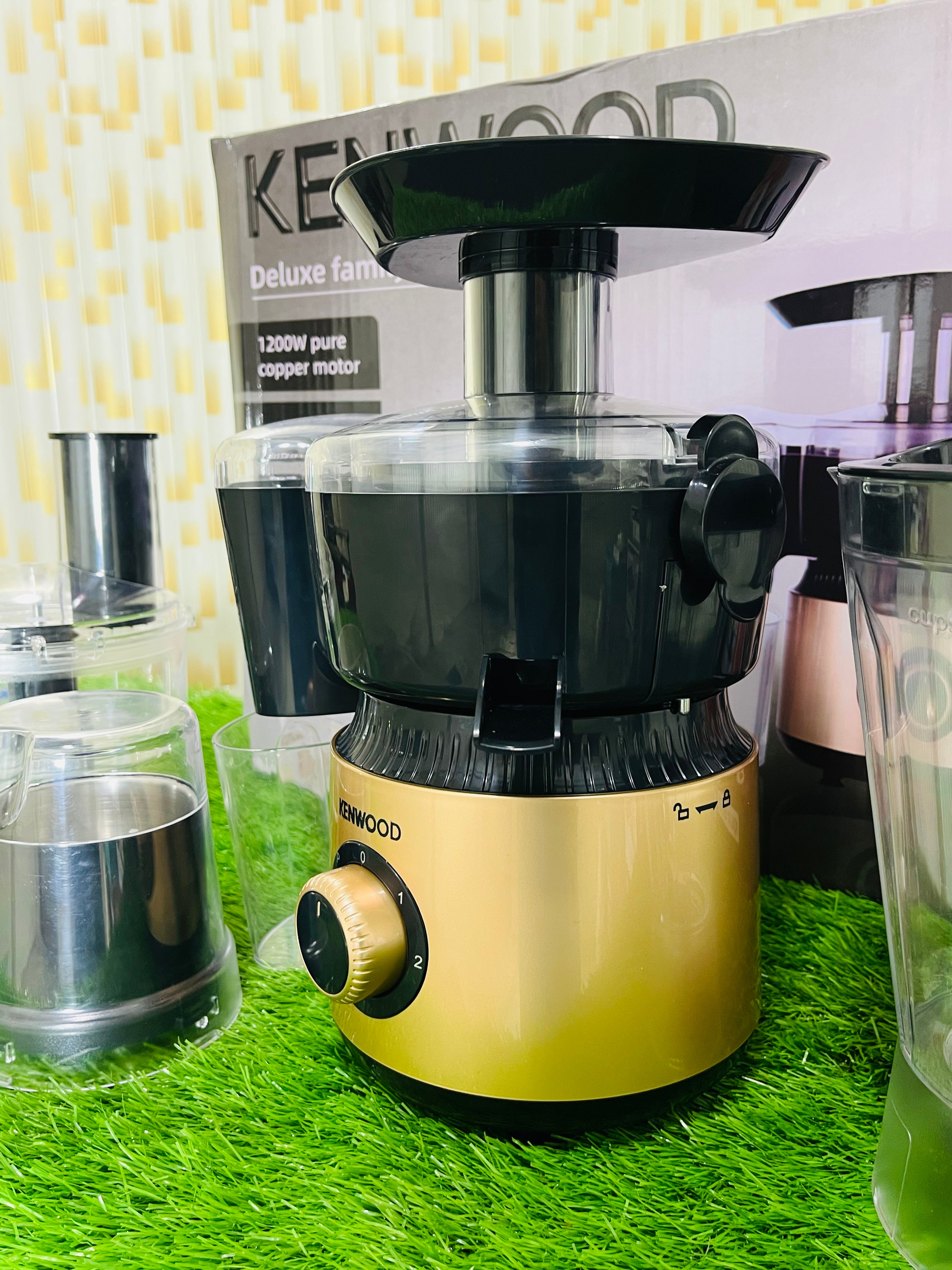 Kenwood 10-in-1 Kitchen Chef 1200W Food Processor –  All-in-One Power Machine