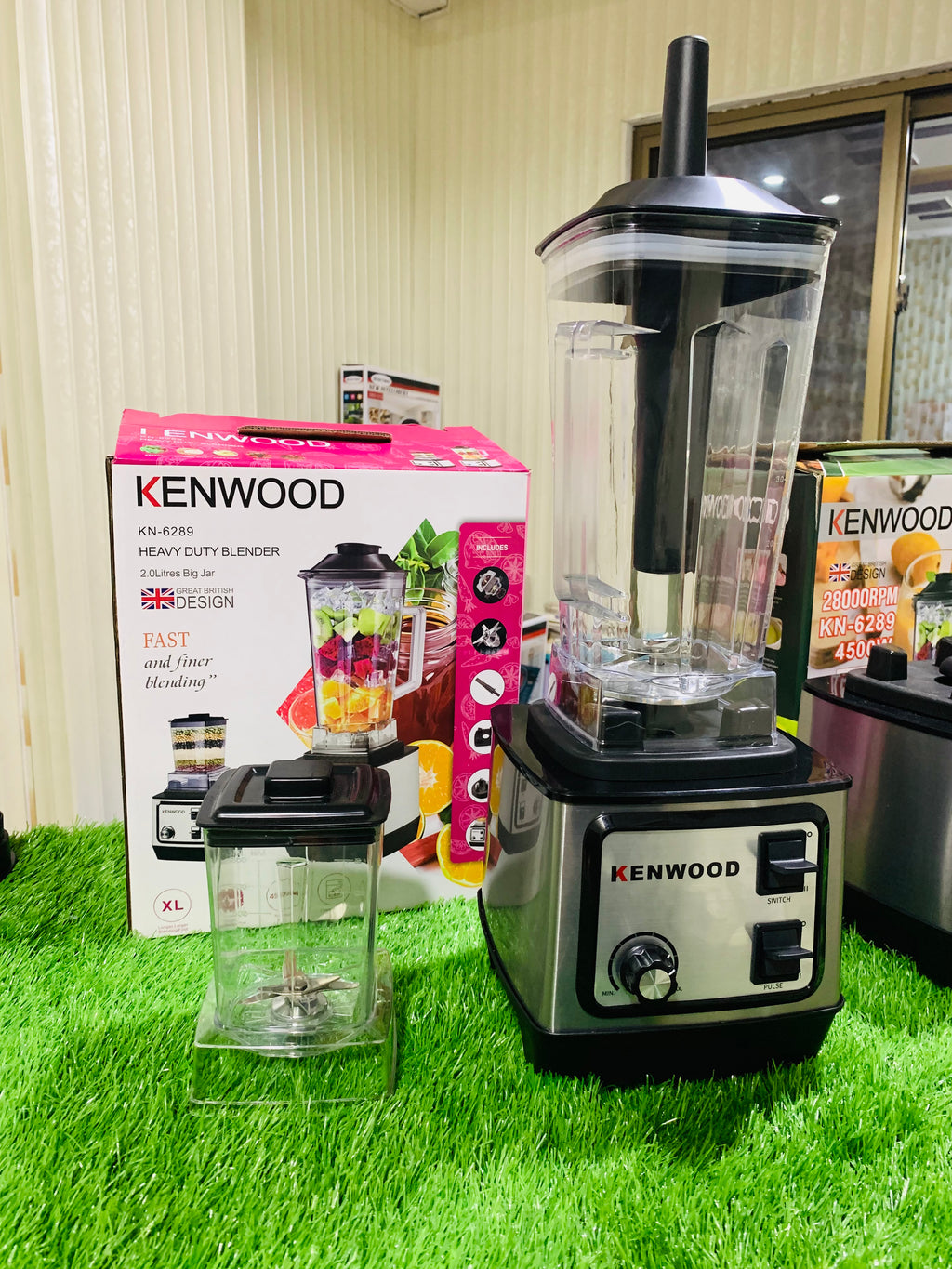 Kenwood 2-in-1 High Speed Blender & Grinder – 9000RPM