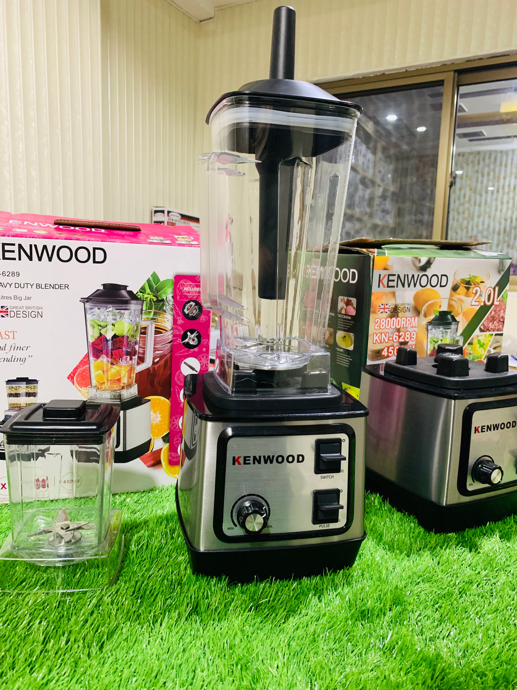 Kenwood 2-in-1 High Speed Blender & Grinder – 9000RPM