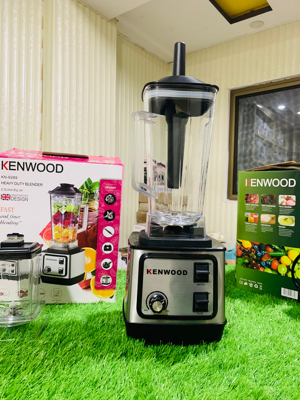 Kenwood 2-in-1 High Speed Blender & Grinder – 9000RPM