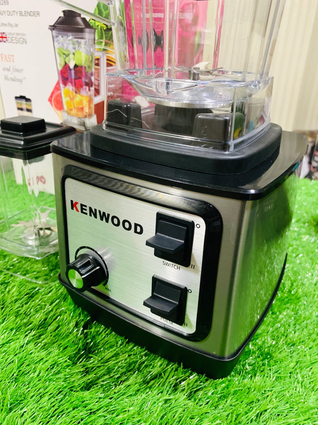 Kenwood 2-in-1 High Speed Blender & Grinder – 9000RPM