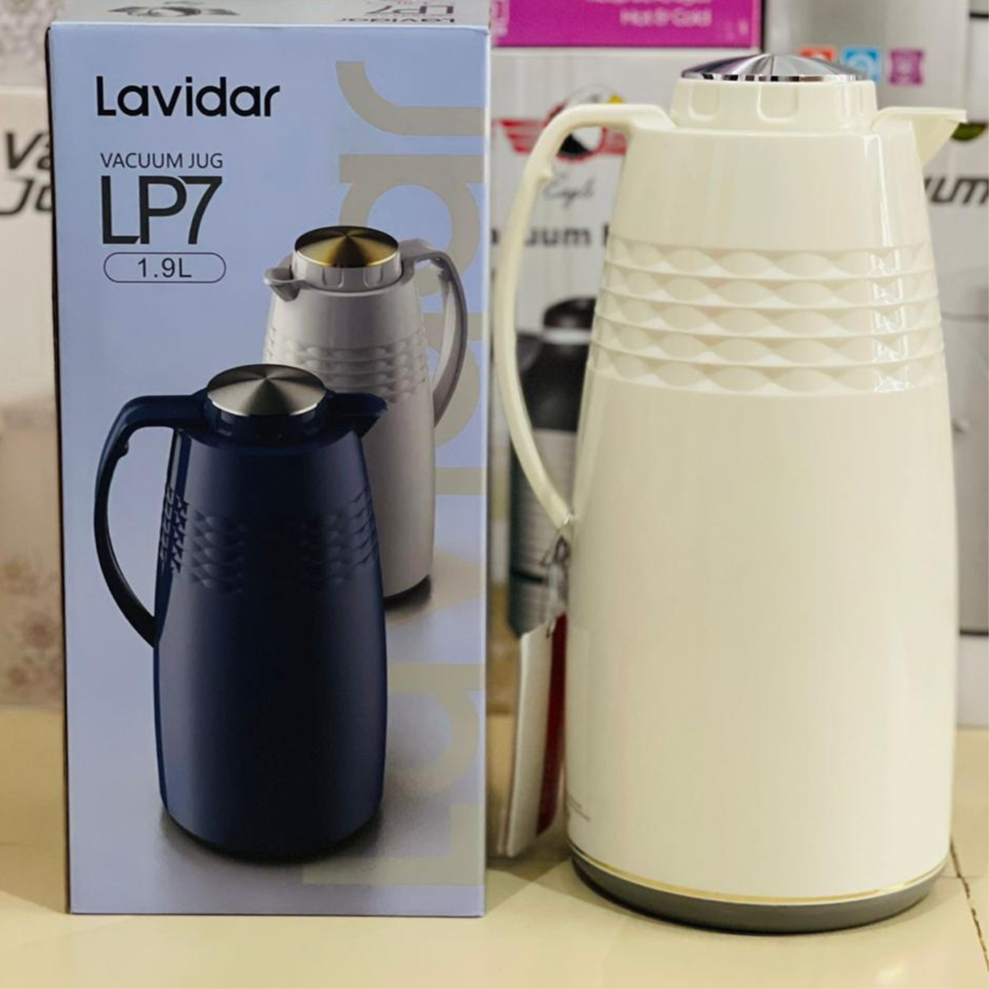 Lavida LP7 Vacuum Jug 1.9L – Hot & Cold Thermal Flask