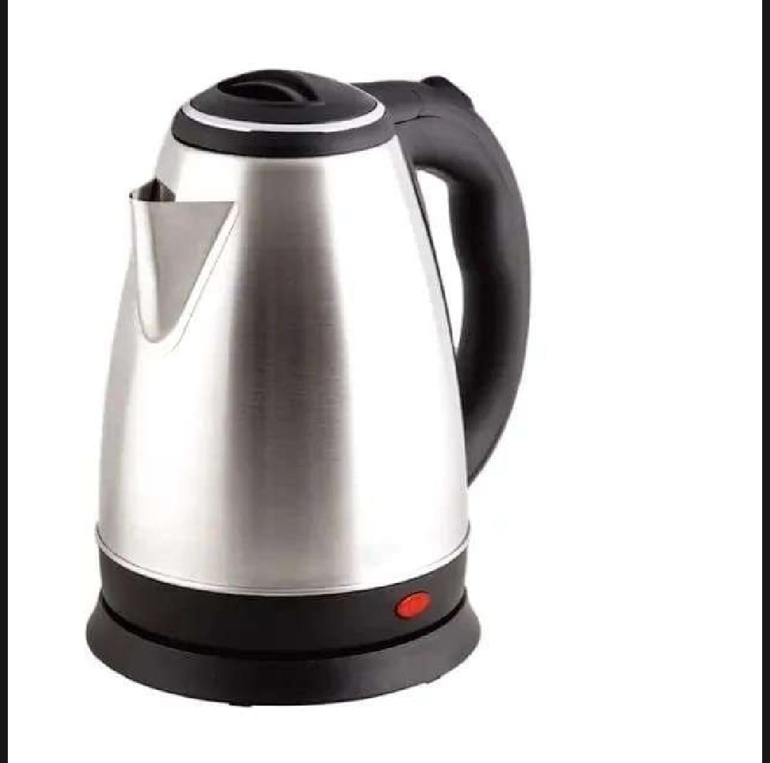 Electric Kettle 2L 1500W - Stainless Steel Fast Boiling Kettle for Tea & Coffee | Automatic Shut Off | Portable Water Boiler